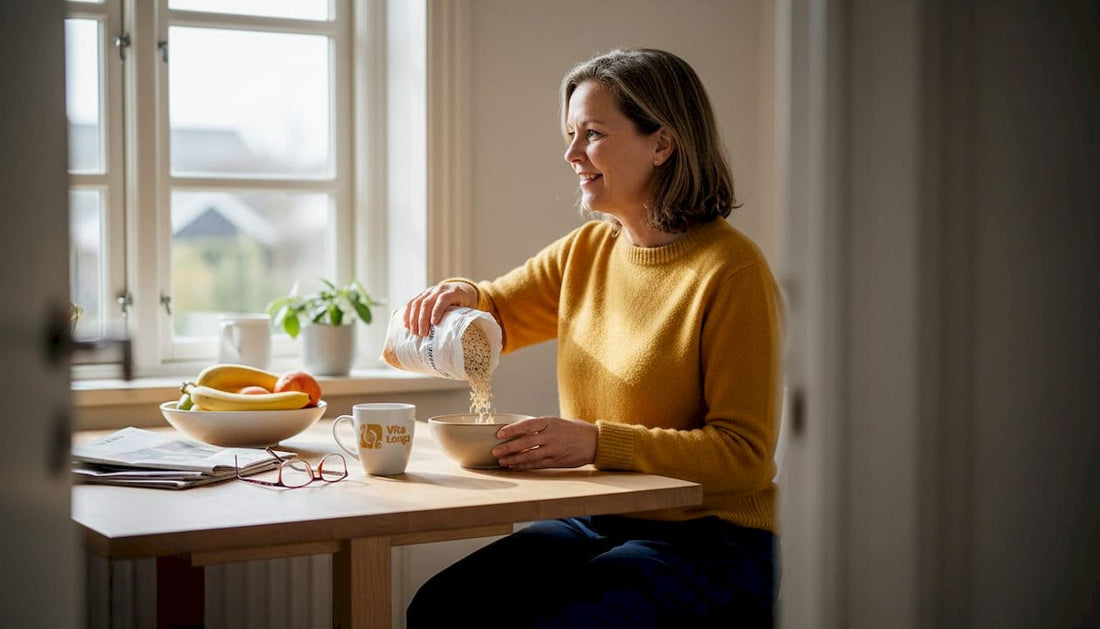 En dansk kvinde har taget hul på en sund morgenrutine derhjemme